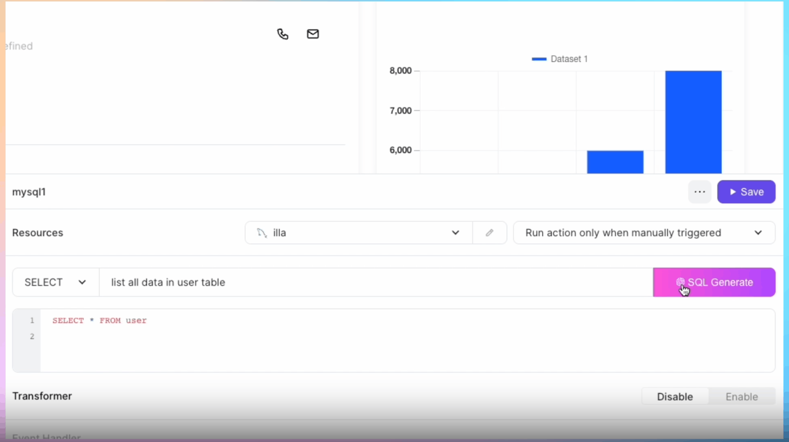  AI 智能生成 SQL，提高效率