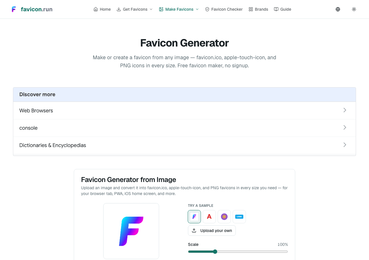 Favicon Generator